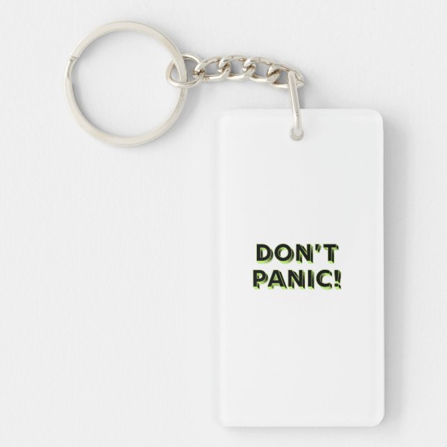 Porte-clefs Ne Paniquez Pas (Devant)