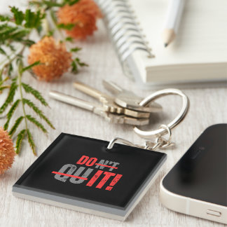 Porte-clefs Ne pas abandonner l'encouragement