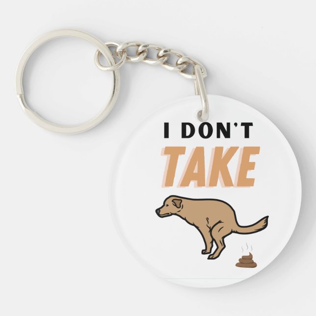 Porte-clefs ne pas prendre (Devant)