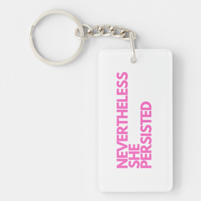 Porte-clefs Néanmoins elle a persisté (Devant)
