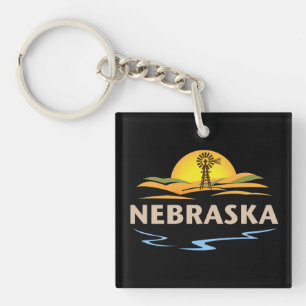 Porte-clefs Nebraska États-Unis d'Amérique