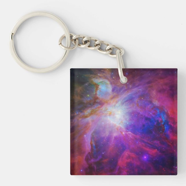 Porte-clefs Nebula à Orion Rose (Devant)