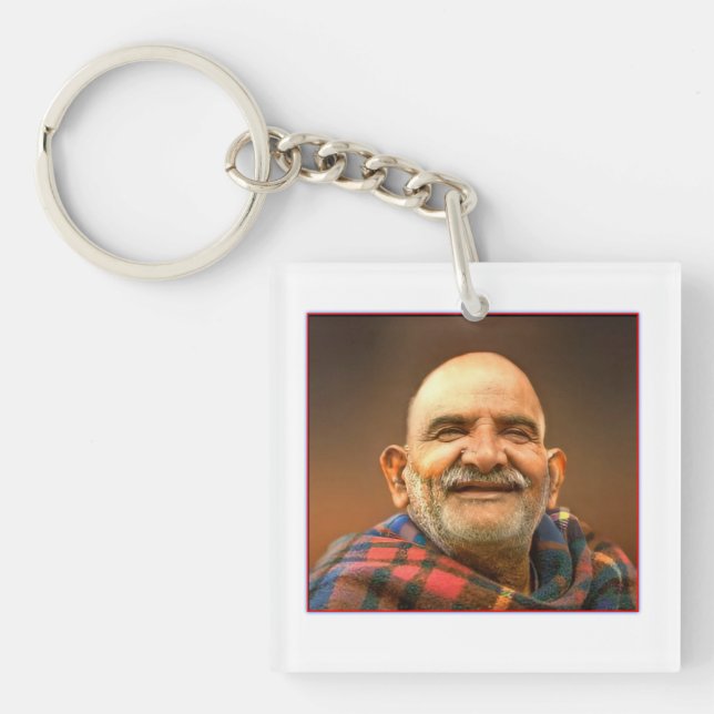 Porte-clefs Neem Karoli Baba  (Devant)