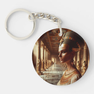 Porte-clefs Nefertari égyptienne Artefact : Civilisation Ancie