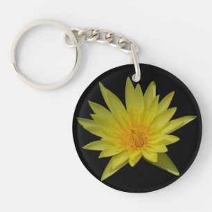 Porte-clefs Nénuphar Lotus jaune