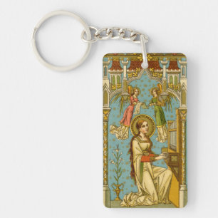Porte-clefs NéoGothique Ste-Cécile de Rome (BNG 02)