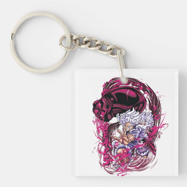 Porte-clefs Neon One Piece (Devant)