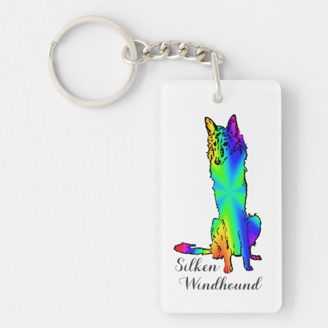 Porte-clefs Neon Silken Windhound (Devant)