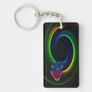 Porte-clefs Neon Snake