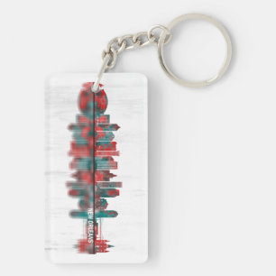 Porte-clefs New Orleans Louisiana Skyline