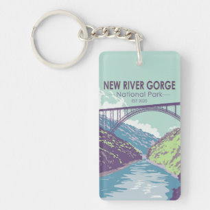 Porte-clefs New River Gorge National Park West Virginia Bridge