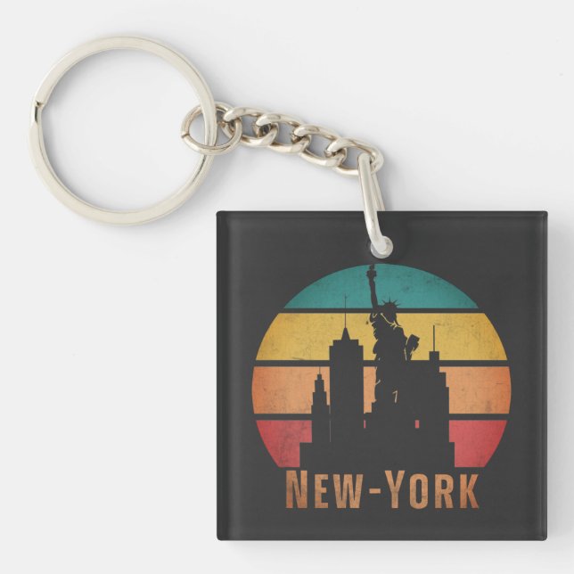 Porte-clefs New York (Devant)