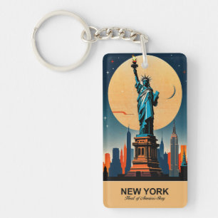 Porte-clefs New York : Le coeur de l’histoire de l’Amérique