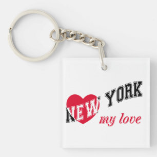 Porte-clefs New York, mon amour