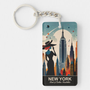 Porte-clefs New York : Terre de possibilités infinies