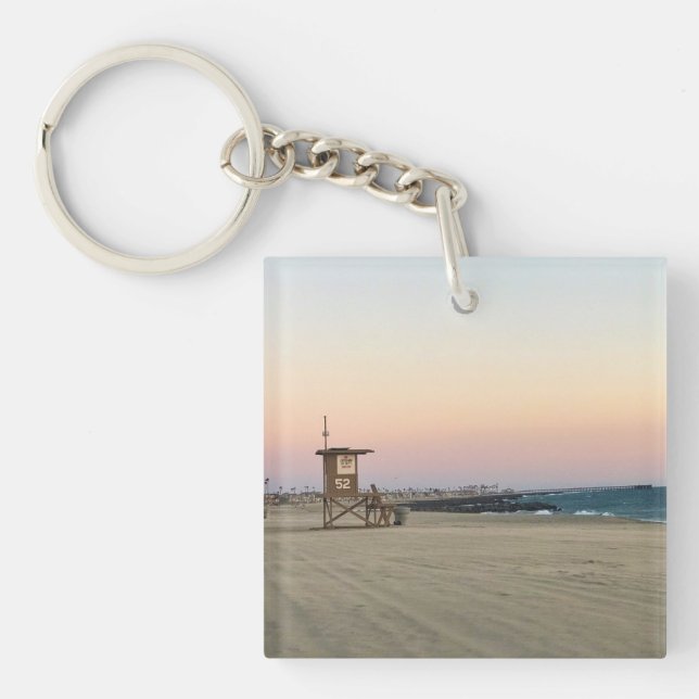 Porte-clefs Newport Beach at Sunset, Californie (Devant)