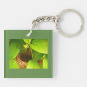 Porte-clefs Nid Niché dans Honeysuckings Porte - clé acrylique