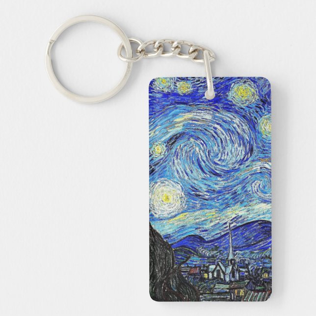 Porte-clefs Night Starry Night (Devant)