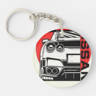 Porte-clefs Nissan GTR R35, car,Porte-clés en acrylique
