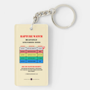 Porte-clefs Niveaux-d'alerte-Rapture