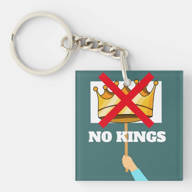 Porte-clefs No Kings Keychain (Devant)