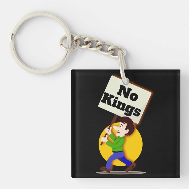 Porte-clefs No Kings Keychain (Devant)