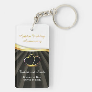 Porte-clefs Noces d'or religieuses 50 ans de mariage