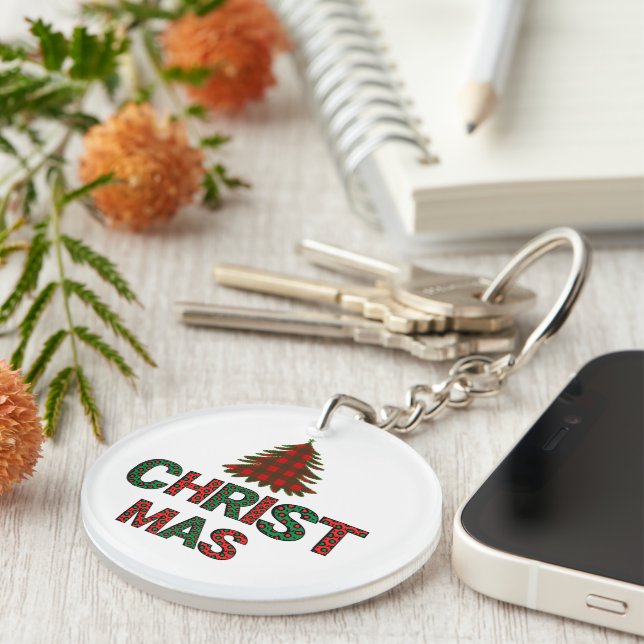 Porte-clefs Noël (Devant droit)