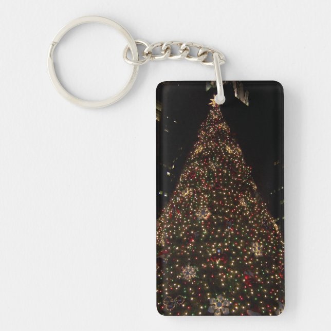 Porte-clefs Noël à Daley Plaza Chicago (Devant)
