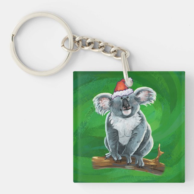 Porte-clefs Noël à Koala Bear (Devant)