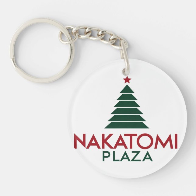 Porte-clefs Noël de la place Nakatomi (Devant)