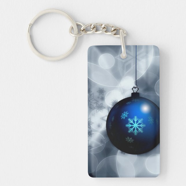 Porte-clefs Noël étincelant (Devant)