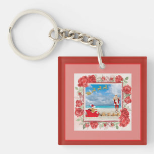 Porte-clefs Noël Pelucheux et Lumineux
