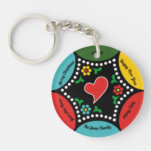 Porte-clefs Noël portugais cordial