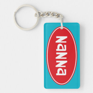 Porte-clefs Nom customisé NANNA