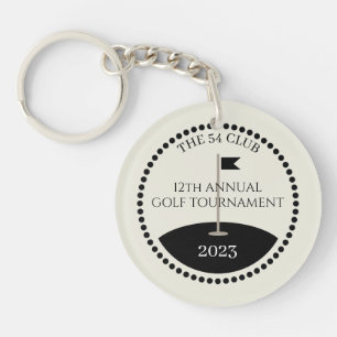 Porte-clefs Nom du club de tournoi de golf