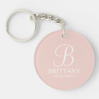 Nom et monogramme de la servante d'accueil personn