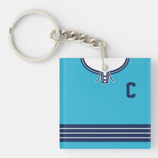 Porte-clefs Nom et numéro Clavier Jersey, Crosse de hockey