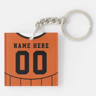 Porte-clefs Nom et numéro Clavier Jersey, Football, Football