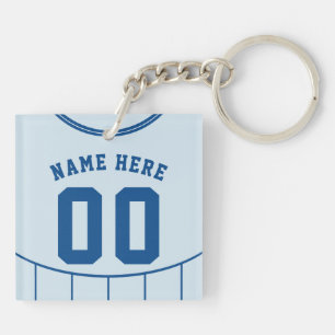 Porte-clefs Nom et numéro Clavier Jersey, Football, Football