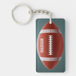 Porte-clefs Nom personnalisé porte - clé de football