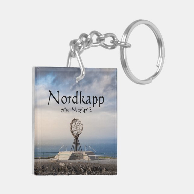 Porte-clefs Nordkapp Norvège (Dos gauche)