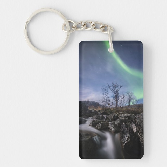 Porte-clefs Northern Lights Norvège (Devant)
