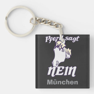 Porte-clefs Norvégien dit Non Drôle cheval impertinent