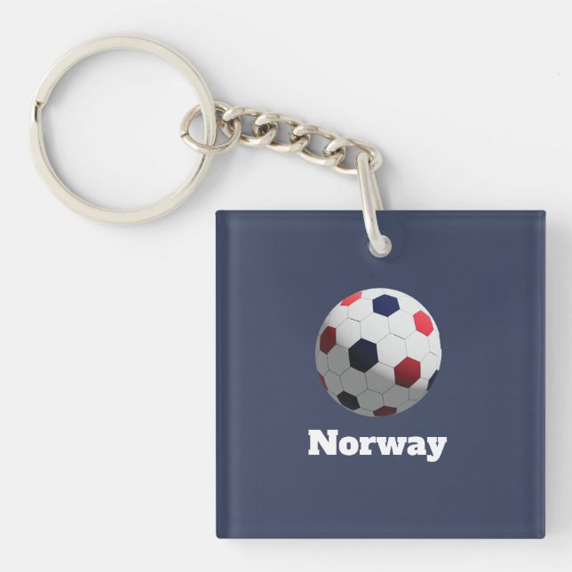 Porte-clefs Norway soccer (Devant)
