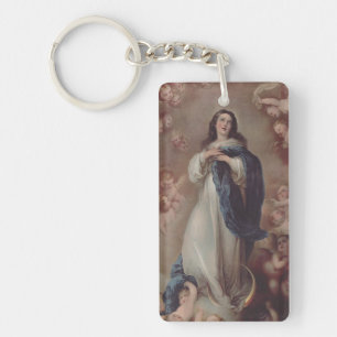 Porte-clefs Notre-Dame de l'Immaculée Conception Art