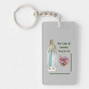 Porte-clefs Notre Dame de Lourdes