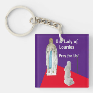 Porte-clefs Notre Dame de Lourdes
