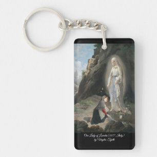 Porte-clefs Notre-Dame de Lourdes