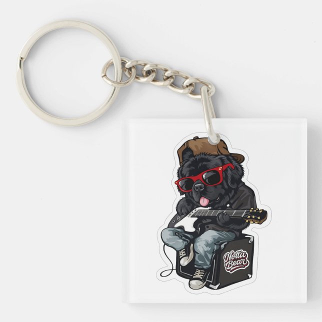 Porte-clefs Notta Bear qui déchire (Devant)